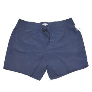 NWT Onia Mens Swim Trunks Navy Blue XXL